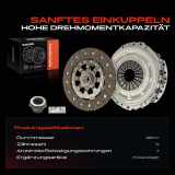 1x Kupplungssatz für BMW 3er E30 E36 3er Cabriolet 3er Compact 3er Coupe 3er Touring E30 E36 5er E28 E34 E39