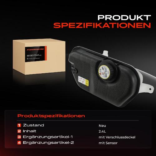 1x Ausgleichsbehälter Kühlmittelbehälter für Jaguar S-Type X200 2004-2007 2.7L Bild 1x Ausgleichsbehälter Kühlmittelbehälter für Jaguar S-Type X200 2004-2007 2.7L