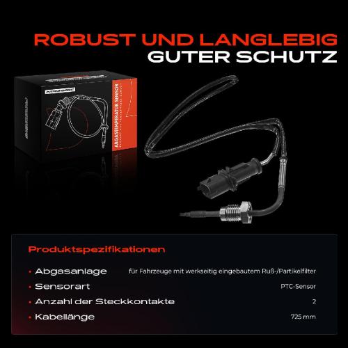 1x Abgastemperatursensor für Lancia Delta 3 Alfa Romeo 159 Spider 1.6L-2.4L Bild 1x Abgastemperatursensor für Lancia Delta 3 Alfa Romeo 159 Spider 1.6L-2.4L