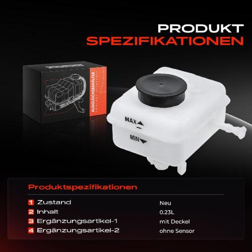 1x Ausgleichsbehälter Kühlmittelbehälter für VW Golf IV Bora 1J Audi A3 8L1 Seat Leon Skoda Bild 1x Ausgleichsbehälter Kühlmittelbehälter für VW Golf IV Bora 1J Audi A3 8L1 Seat Leon Skoda