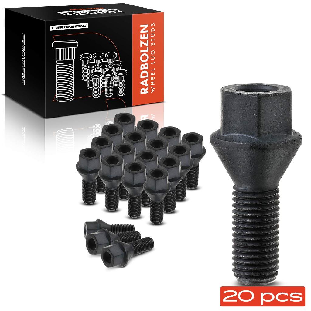 20x Radschraube für BMW E36 E46 E90 E91 E92 E93 E60 E61 E81 E87 MINI