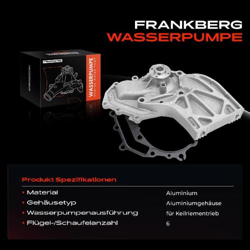 1x Wasserpumpe Kühlwasserpumpe für Nissan Interstar X70 Opel Movano Renault Master 3.0L 2003-2010 Bild 1x Wasserpumpe Kühlwasserpumpe für Nissan Interstar X70 Opel Movano Renault Master 3.0L 2003-2010