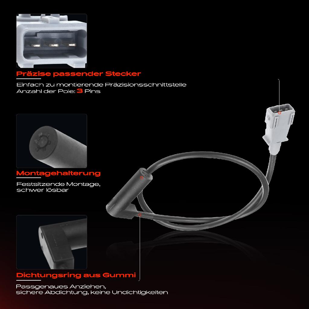 1x Kurbelwellensensor Impulsgeber für Citroën Xsara Peugeot 306 Expert Fiat Scudo