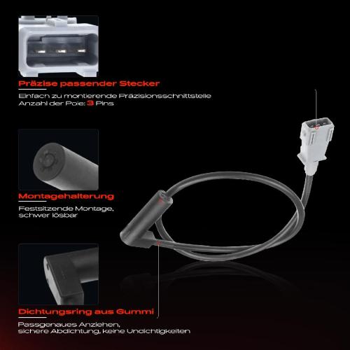 1x Kurbelwellensensor Impulsgeber für Citroën Xsara Peugeot 306 Expert Fiat Scudo Bild 1x Kurbelwellensensor Impulsgeber für Citroën Xsara Peugeot 306 Expert Fiat Scudo