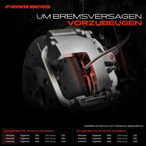 2x Warnkontakt Bremsbelagverschleiß Vorderachse für Porsche Cayenne 9YA 3.0L 2017-2022 Bild 2x Warnkontakt Bremsbelagverschleiß Vorderachse für Porsche Cayenne 9YA 3.0L 2017-2022