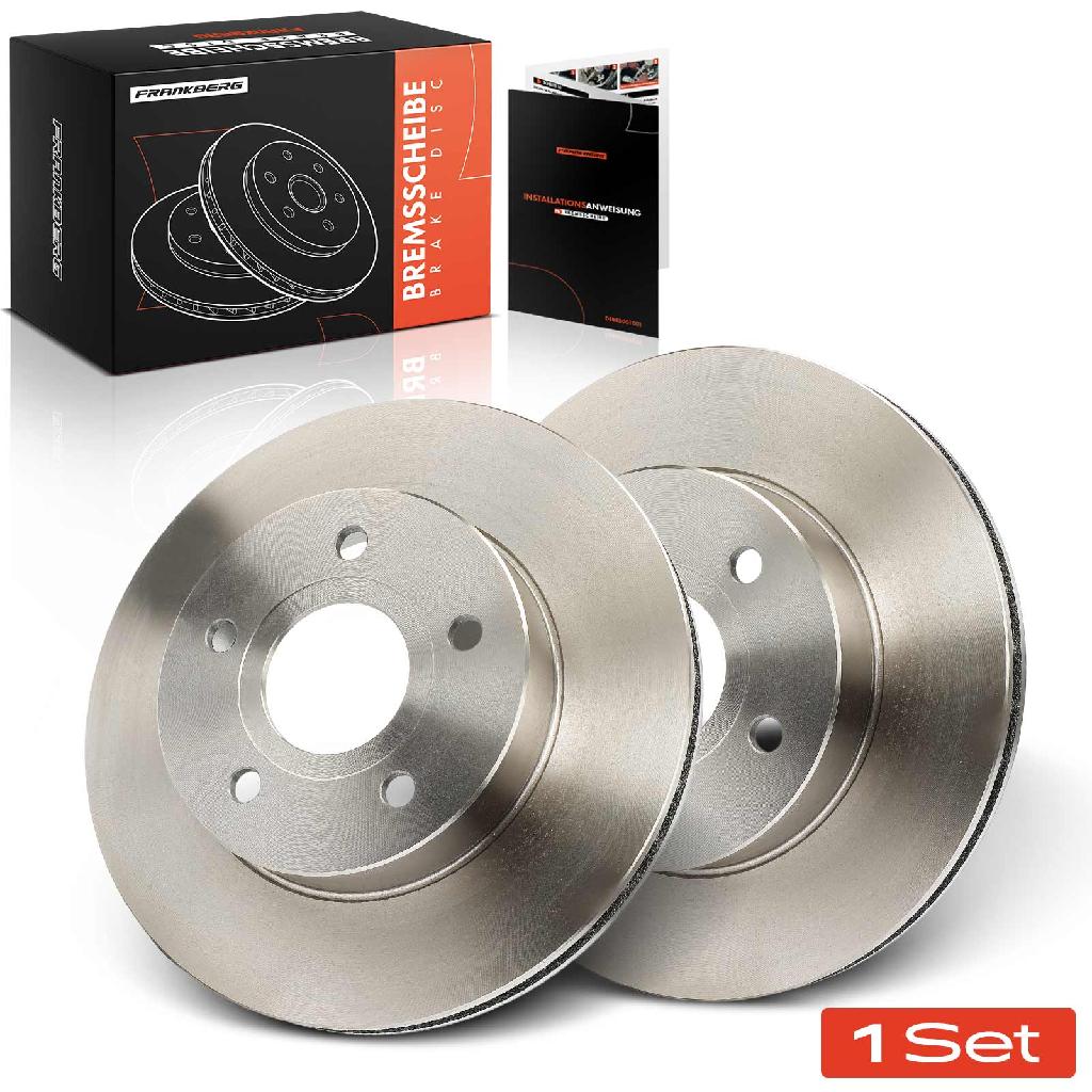 2x Bremsscheiben Vorderachse für Jeep Grand Cherokee II WG WJ 2.7L 3.1L 4.0L 4.7L 1999-2005