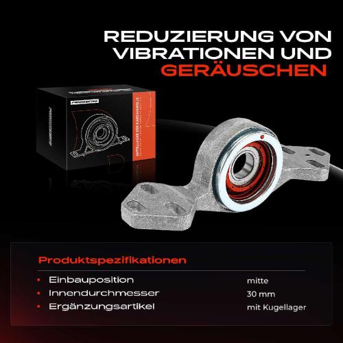 1x Lagerung Gelenkwelle Kardanwellenlager für Mercedes-Benz V-Klasse Vito W447 Bild 1x Lagerung Gelenkwelle Kardanwellenlager für Mercedes-Benz V-Klasse Vito W447