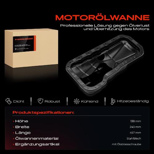Frankberg 1x Ölwanne Motorölwanne für Fiat Brava Doblo Marea Multipla Stilo Lancia Lybra 1.6L Bild Frankberg 1x Ölwanne Motorölwanne für Fiat Brava Doblo Marea Multipla Stilo Lancia Lybra 1.6L