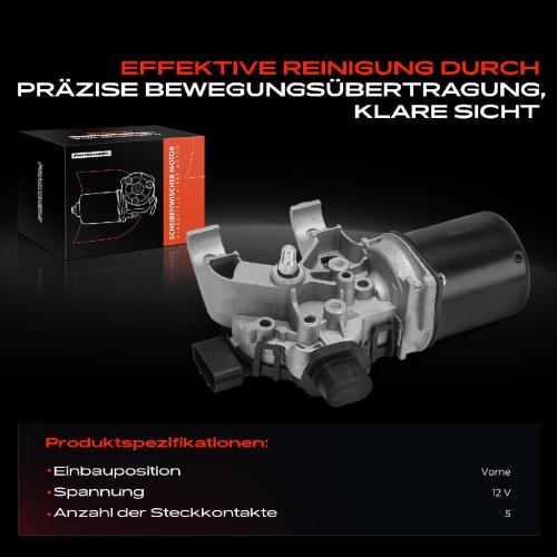 1x Wischermotor Scheibenwischermotor Vorne für Dacia Sandero II 1.2L Bj ab 2012 Bild 1x Wischermotor Scheibenwischermotor Vorne für Dacia Sandero II 1.2L Bj ab 2012