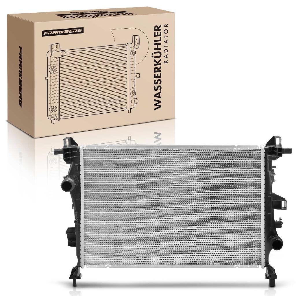 Frankberg 1x Kühler Wasserkühler Motorkühler für Fiat 500X 334 Jeep Renegade SUV B1 BU BV