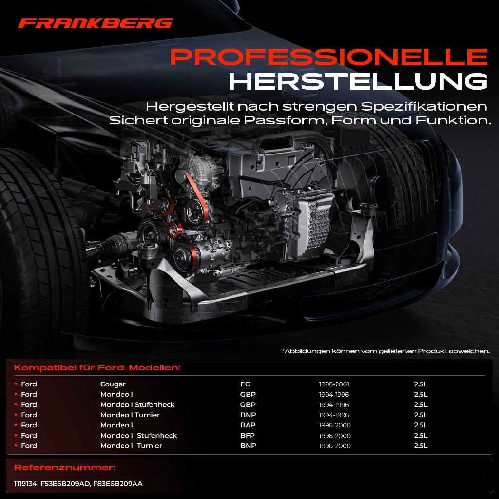 1x Spannrolle Riemenspanner für Ford Cougar Mondeo I II 1994-2001