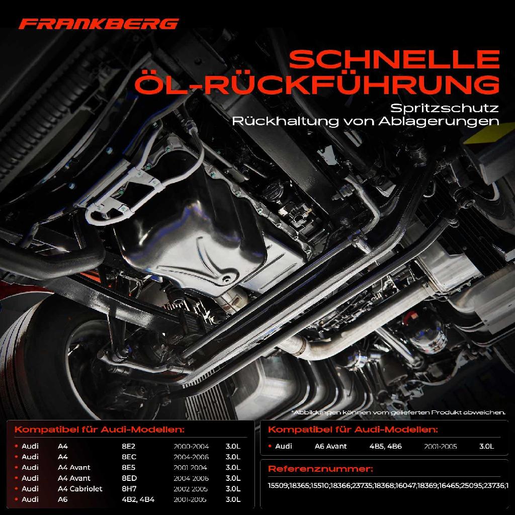 1x Ölwanne Motorölwanne für Audi A4 Avant Cabriolet A6 8E 8H 4B 3.0L 2000-2006