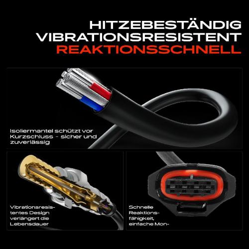 1x Lambdasonde Regelsonde/Diagnosesonde Vor/Nach Katalysator für Opel Astra G Saab 9-5 YS3E 1.6L 2.3L Bild 1x Lambdasonde Regelsonde/Diagnosesonde Vor/Nach Katalysator für Opel Astra G Saab 9-5 YS3E 1.6L 2.3L