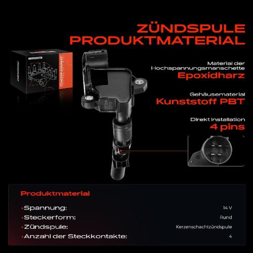 1x Zündmodul Zündspule für Mercedes-Benz W205 A205 C205 S205 C218 X218 W212 W213 A207 A238 C207 C238 S212 S213 Bild 1x Zündmodul Zündspule für Mercedes-Benz W205 A205 C205 S205 C218 X218 W212 W213 A207 A238 C207 C238 S212 S213