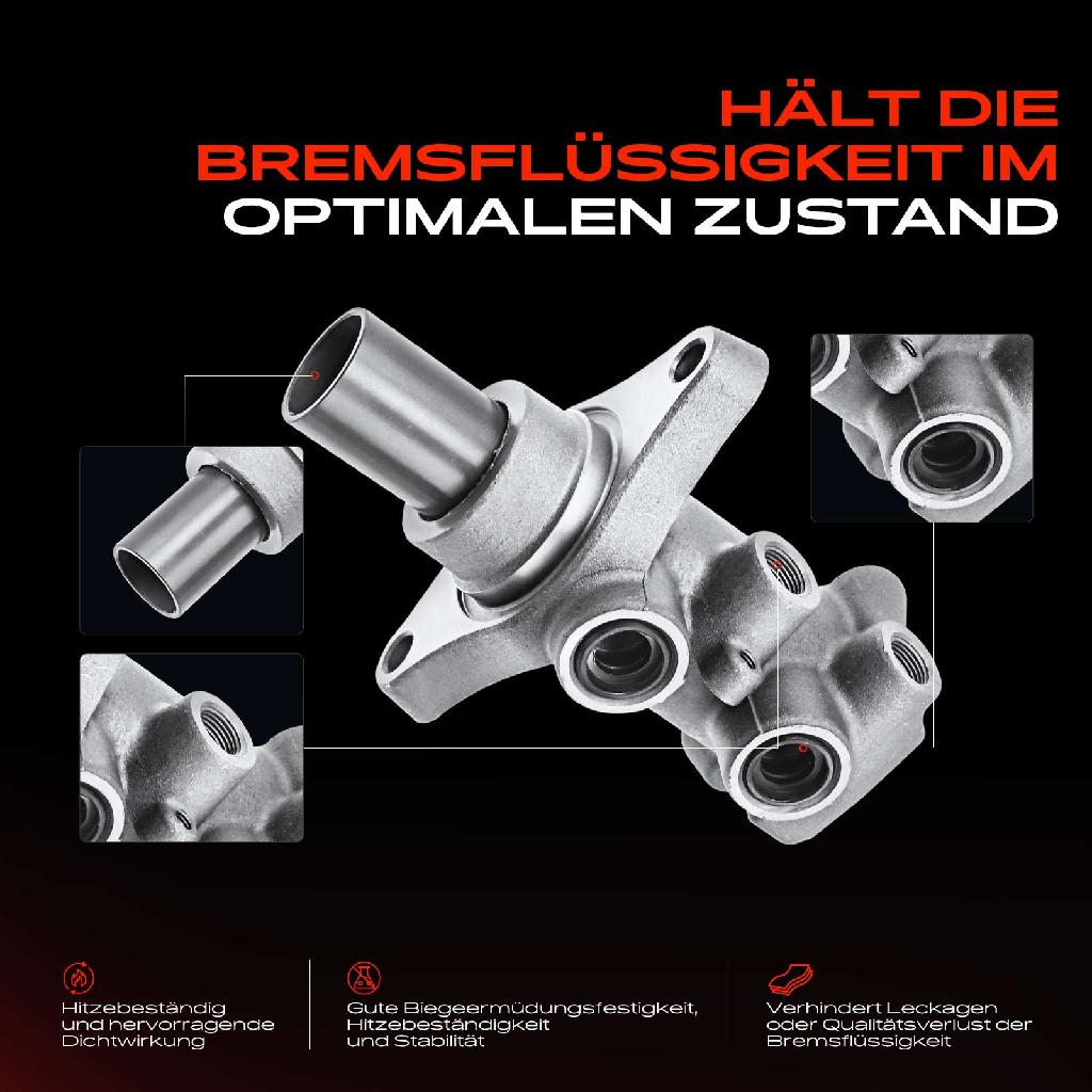 1x Hauptbremszylinder Bremszylinder für Mercedes-Benz M-Klasse W164 GL-Klasse X164 R-Klasse W251