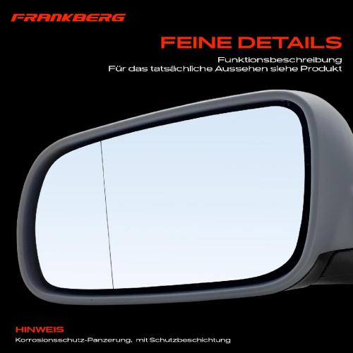 Frankberg 1x Außenspiegel Links für VW Bora Variant Golf IV Van Variant 1J2 1J6 1J1 1J5 Bild Frankberg 1x Außenspiegel Links für VW Bora Variant Golf IV Van Variant 1J2 1J6 1J1 1J5