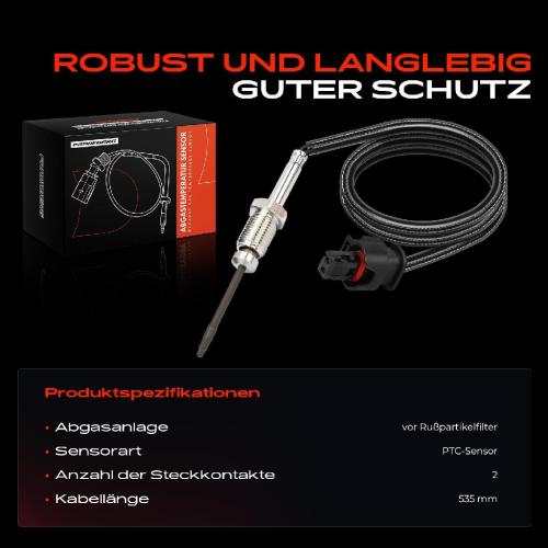 1x Abgastemperatursensor für Dodge Nitro Jeep Cherokee KK Chrysler 2.8L Bild 1x Abgastemperatursensor für Dodge Nitro Jeep Cherokee KK Chrysler 2.8L