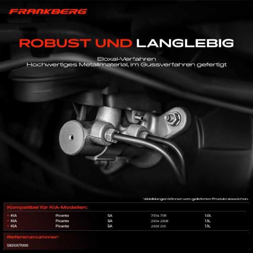 1x Hauptbremszylinder Bremszylinder für KIA Picanto BA SA 1.0L 1.1L Bj ab 2004 Bild 1x Hauptbremszylinder Bremszylinder für KIA Picanto BA SA 1.0L 1.1L Bj ab 2004