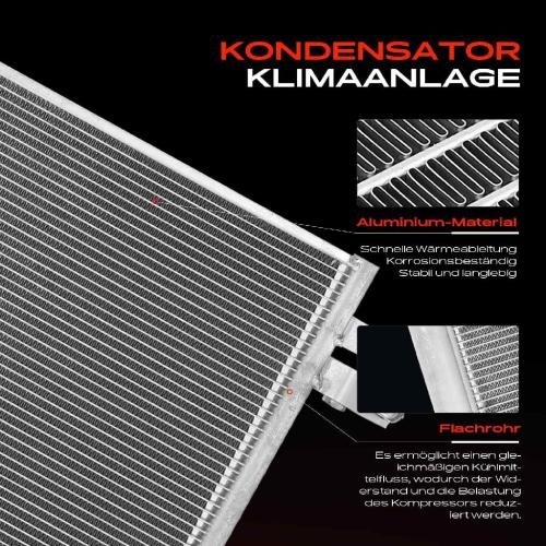 Frankberg 1x Kondensator Klimaanlage für Nissan Note E12 1.2 1.5L Bj ab 2013 Bild Frankberg 1x Kondensator Klimaanlage für Nissan Note E12 1.2 1.5L Bj ab 2013