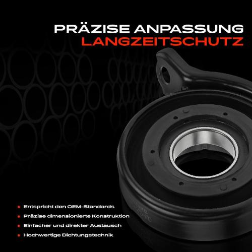 1x Lagerung Gelenkwelle Kardanwellenlager für Porsche Cayenne 92A VW Touareg 7P5 Bild 1x Lagerung Gelenkwelle Kardanwellenlager für Porsche Cayenne 92A VW Touareg 7P5