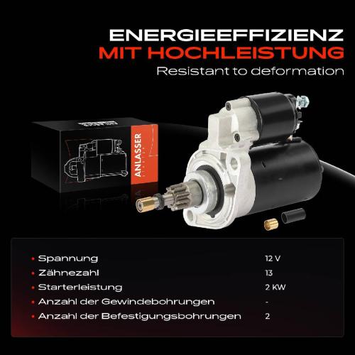 1x Anlasser Starter für VW Corrado 53I Passat 32B 35I 3A2 Passat Variant 33B 35I 3A5 1.8L 1.9L 2.0L 1981-1991 Bild 1x Anlasser Starter für VW Corrado 53I Passat 32B 35I 3A2 Passat Variant 33B 35I 3A5 1.8L 1.9L 2.0L 1981-1991