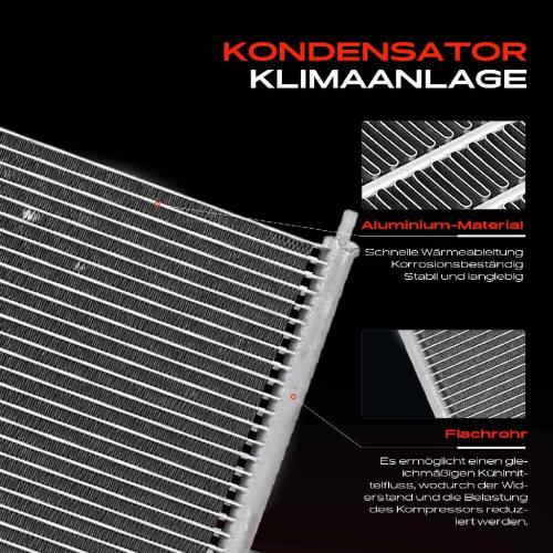 1x Kondensator Klimaanlage für Land Rover Range Rover IV L405 3.0L Bild 1x Kondensator Klimaanlage für Land Rover Range Rover IV L405 3.0L