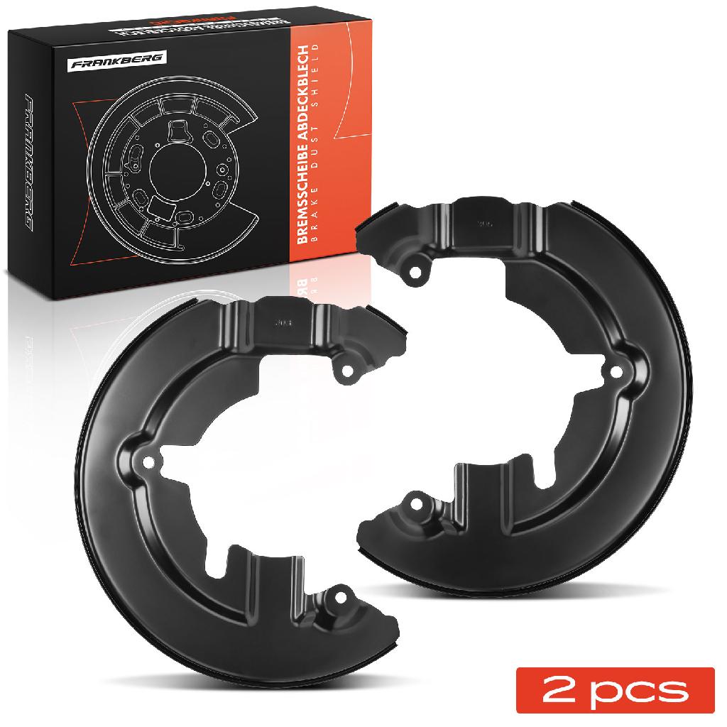 Frankberg 2x Ankerblech Bremsscheibe Vorderachse Beidseitig für Ford Focus III Grand C-Max II Grand C-Max