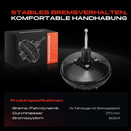 1x Bremskraftverstärker für VW Golf 4 Bora Audi A3 TT Seat Toledo 2 Skoda Octavia 1 Bild 1x Bremskraftverstärker für VW Golf 4 Bora Audi A3 TT Seat Toledo 2 Skoda Octavia 1