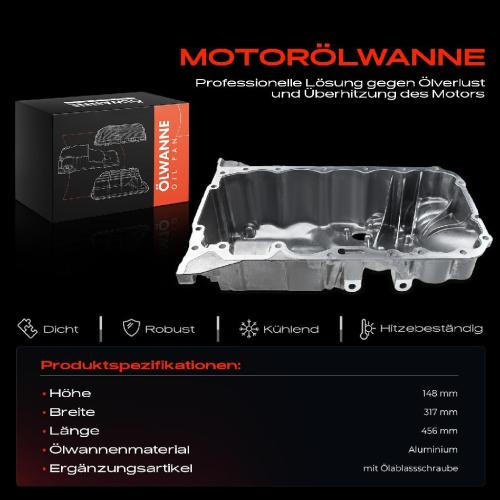 Frankberg 1x Ölwanne Motorölwanne für BMW 2er F45 F46 220i 225i X1 F48 Mini F54 F55 F56 Cooper S JCW 2.0L Bild Frankberg 1x Ölwanne Motorölwanne für BMW 2er F45 F46 220i 225i X1 F48 Mini F54 F55 F56 Cooper S JCW 2.0L