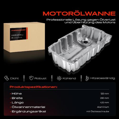 1x Ölwanne Motorölwanne für VW Golf 5 6 Passat Audi A1 A3 TT Seat Leon Lbiza Altea Skoda Superb Bild 1x Ölwanne Motorölwanne für VW Golf 5 6 Passat Audi A1 A3 TT Seat Leon Lbiza Altea Skoda Superb