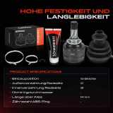 1x Antriebswelle Gelenksatz Vorderachse für Opel Corsa B S93 C X01 Combo Tigra Twintop