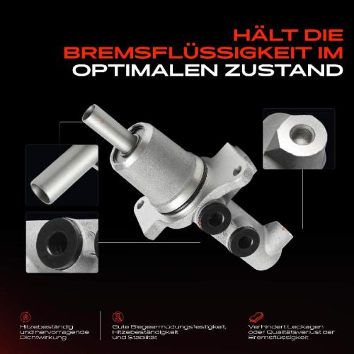 1x Hauptbremszylinder Bremszylinder für Mercedes-Benz Sprinter B901 B902 B903 B904 Bild 1x Hauptbremszylinder Bremszylinder für Mercedes-Benz Sprinter B901 B902 B903 B904