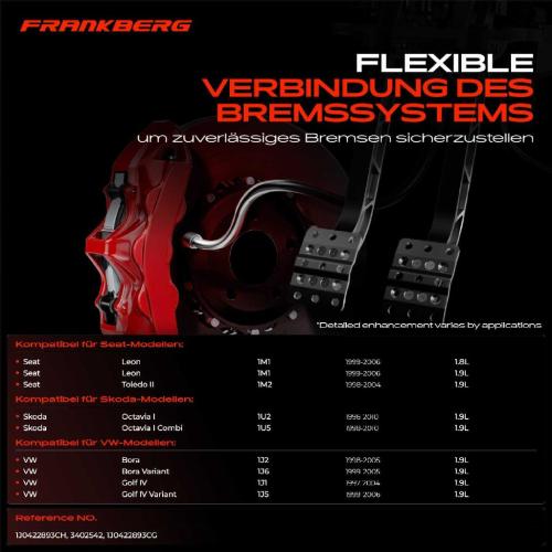 1x Servolenkung Schlauch für VW Golf IV 1J Bora Seat Leon 1M1 Skoda Octavia I 1U Bild 1x Servolenkung Schlauch für VW Golf IV 1J Bora Seat Leon 1M1 Skoda Octavia I 1U