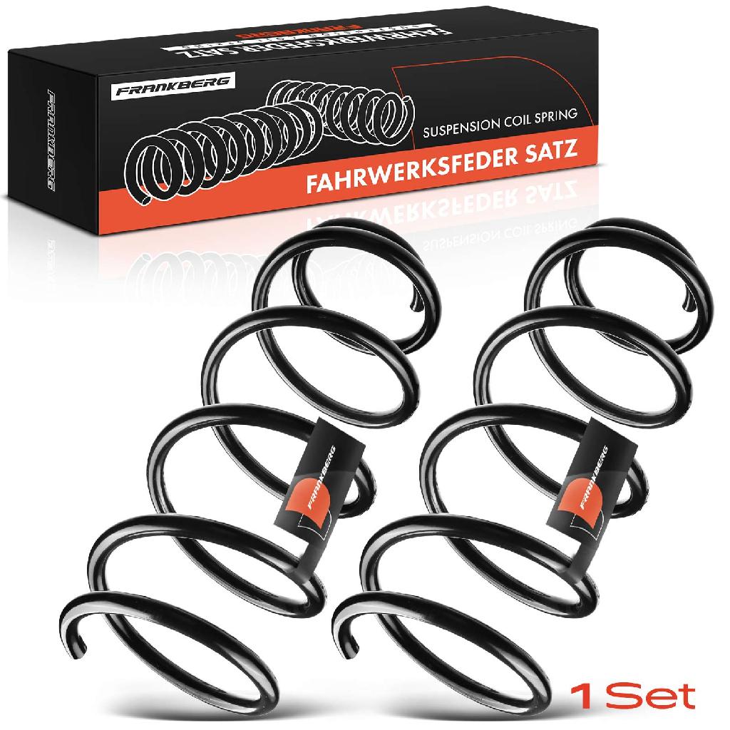 Frankberg 2x Fahrwerksfeder Vorderachse für Ford Tourneo Transit Connect P65 P70 P80 2002-2013