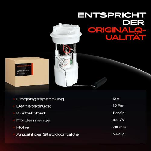 1x Kraftstoffpumpe für Fiat Punto Cabriolet Kasten/Schrägheck Van Lancia Y Y10 1.1L 1.2L 1993-2012 Bild 1x Kraftstoffpumpe für Fiat Punto Cabriolet Kasten/Schrägheck Van Lancia Y Y10 1.1L 1.2L 1993-2012