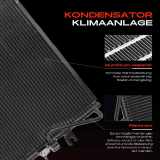 1x Kondensator Klimaanlage für KIA Carnival I UP II GQ 2.5L 2.9L