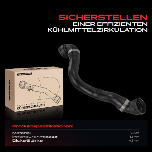 1x Kühlerschlauch Kühlwasserschlauch für Mercedes-Benz C-Klasse W205 A205 C205 S205 1.6L 2.0L Bild 1x Kühlerschlauch Kühlwasserschlauch für Mercedes-Benz C-Klasse W205 A205 C205 S205 1.6L 2.0L