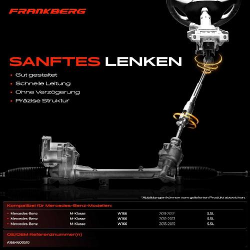 1x Gelenk Lenkwelle Lenksäule für Mercedes-Benz M-Klasse W166 Bild 1x Gelenk Lenkwelle Lenksäule für Mercedes-Benz M-Klasse W166