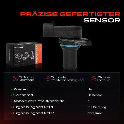1x Nockenwellenposition Sensor für Hyundai Santa Fé II KIA Carnival Magentis rechts Bild 1x Nockenwellenposition Sensor für Hyundai Santa Fé II KIA Carnival Magentis rechts