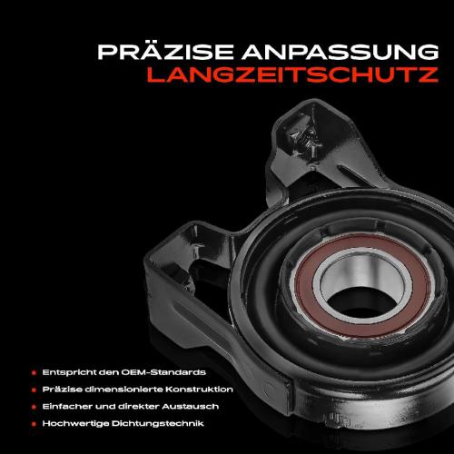 1x Lagerung Gelenkwelle Kardanwellenlager für VW Touareg Porsche Cayenne 9PA 92A Bild 1x Lagerung Gelenkwelle Kardanwellenlager für VW Touareg Porsche Cayenne 9PA 92A