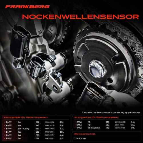 1x Nockenwellenposition Sensor für BMW E39 535i 540i E38 E31 E53 X5 Z8 E52 4.9L Bild 1x Nockenwellenposition Sensor für BMW E39 535i 540i E38 E31 E53 X5 Z8 E52 4.9L