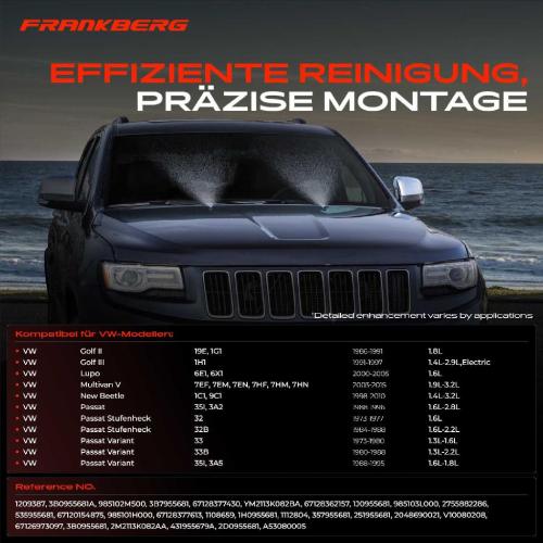 1x Waschwasserpumpe Scheibenreinigung Vorne für VW Golf II Passat Jetta I 16 LT Bild 1x Waschwasserpumpe Scheibenreinigung Vorne für VW Golf II Passat Jetta I 16 LT