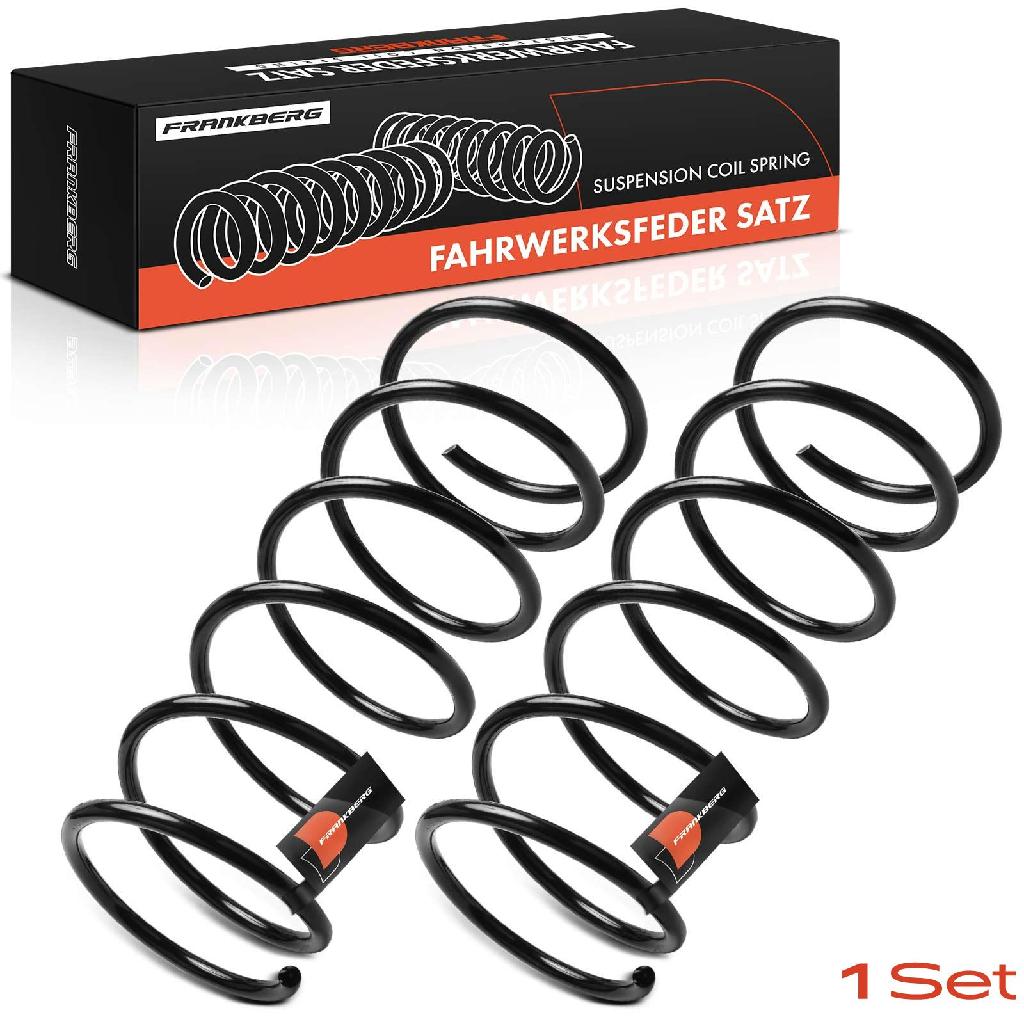 2x Fahrwerksfeder Vorderachse für Citroën C15 VD C15 Kombi 1986-2005