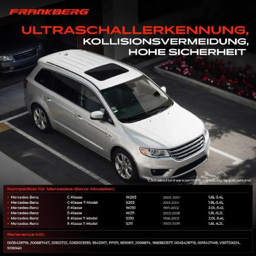 4x Parksensor PDC Sensor Vorne und Hinten für Mercedes-Benz W210 W211 W203 S203 S210 Bild 4x Parksensor PDC Sensor Vorne und Hinten für Mercedes-Benz W210 W211 W203 S203 S210