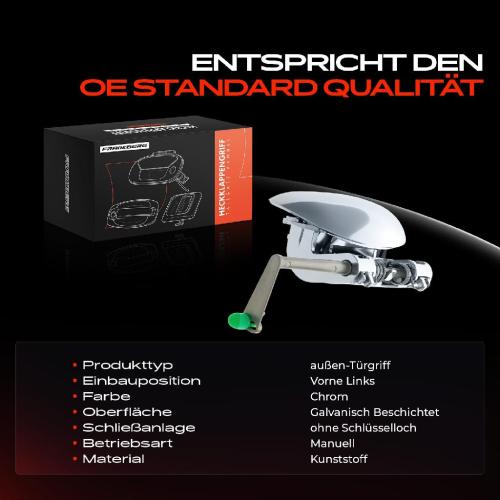 1x Türgriff Vorne Links außen für Peugeot 206 CC Schrägheck Stufenheck SW Van 206 1.6L 2.0L 1998-2013 Bild 1x Türgriff Vorne Links außen für Peugeot 206 CC Schrägheck Stufenheck SW Van 206 1.6L 2.0L 1998-2013