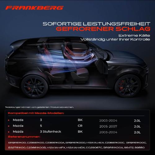 1x Klimakompressor für Mazda 3 Stufenheck BK 5 CR 2.0L 2003-2007 Bild 1x Klimakompressor für Mazda 3 Stufenheck BK 5 CR 2.0L 2003-2007