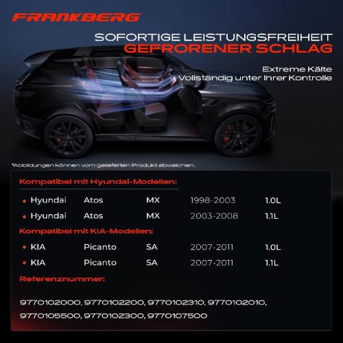 1x Klimakompressor für Kia Picanto BA SA Hyundai Atos MX 1.0L 1.1L 1998-2011 Bild 1x Klimakompressor für Kia Picanto BA SA Hyundai Atos MX 1.0L 1.1L 1998-2011