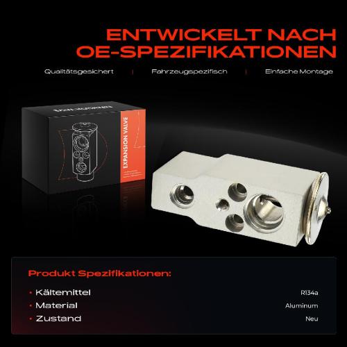 1x Expansionsventil Klimaanlage für Mazda 6 Hatchback Stufenheck GG CX-7 ER 2.0L Bild 1x Expansionsventil Klimaanlage für Mazda 6 Hatchback Stufenheck GG CX-7 ER 2.0L