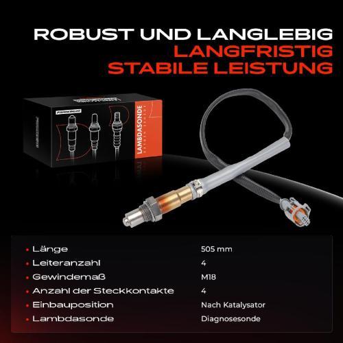 1x Lambdasonde Diagnosesonde Nach Katalysator für Porsche 911 Cabriolet Targa 991 3.0L 2015-2019 Bild 1x Lambdasonde Diagnosesonde Nach Katalysator für Porsche 911 Cabriolet Targa 991 3.0L 2015-2019