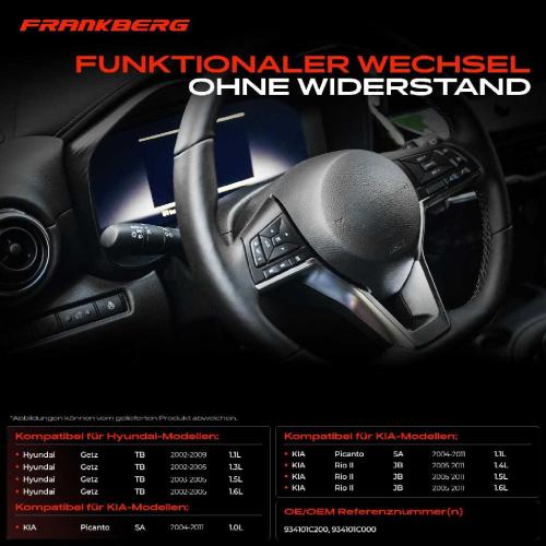 1x Kombischalter Lenkstockschalter für Hyundai Getz TB KIA SA Picanto Rio II JB 1.5L Bild 1x Kombischalter Lenkstockschalter für Hyundai Getz TB KIA SA Picanto Rio II JB 1.5L